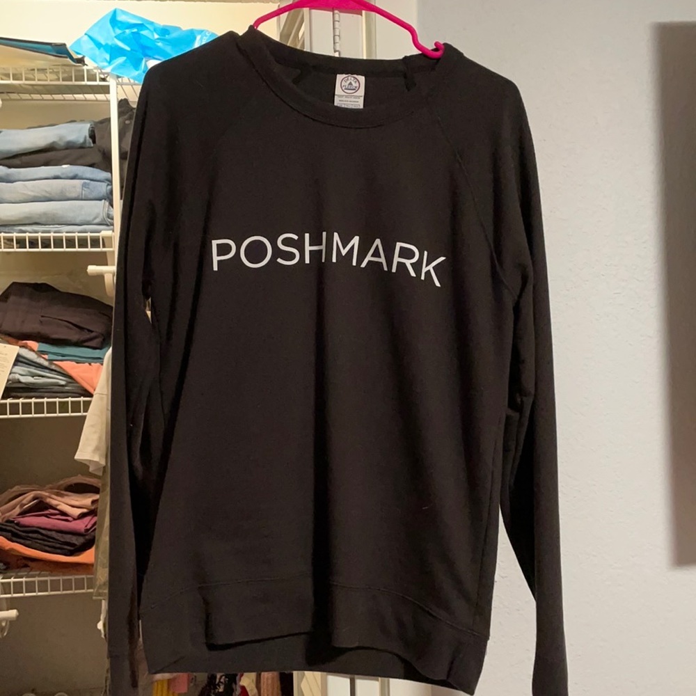 Poshmark Black Long Sleeve Pullover